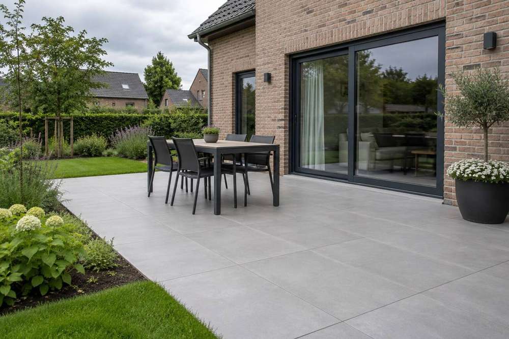 Réalisation d’une terrasse carrelée